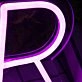 BFFR Purple Neon Sign