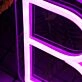 BFFR Purple Neon Sign