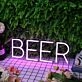 BFFR Purple Neon Sign