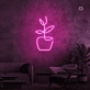 Flowerpot Neon Sign