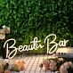 Beauty Bar Yellow Neon Sign