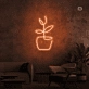 Flowerpot Neon Sign