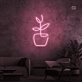 Flowerpot Neon Sign