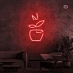 Flowerpot Neon Sign