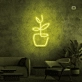 Flowerpot Neon Sign