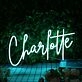Charlotte Name Neon Sign