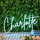 Charlotte Name Neon Sign