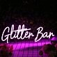 Glitter Bar Purple Neon Sign