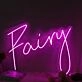 Fairy Purple Neon Sign