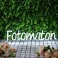 Fotomaton White Neon Sign