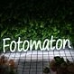 Fotomaton White Neon Sign