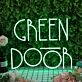 Green Door Neon Sign