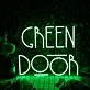 Green Door Neon Sign