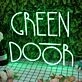 Green Door Neon Sign