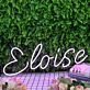 Eloise Purple Neon Sign