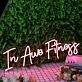 In Awe Fitness Red Neon Sign