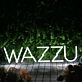 WAZZU White Neon Sign