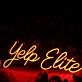 Yelp Elite Orange Neon Sign