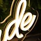 Omojolade Yellow Neon Sign