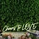 Cheers To Love Yellow Neon Sign
