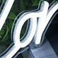 Taylor White Neon Sign
