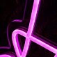 Hello Gorgeous Purple Neon Sign