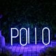 Pollo Blue Neon Sign