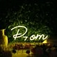 Prom Yellow Neon Sign