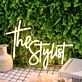 The Stylist Yellow Neon Sign