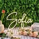 Sofia Yellow Neon Sign