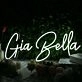 Gia Bella White Neon Sign