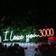 I love You 3000 Neon Sign