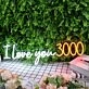 I love You 3000 Neon Sign