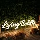 Living Bold Yellow Neon Sign
