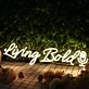 Living Bold Yellow Neon Sign