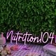 Nutrition 104 Purple Neon Sign