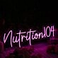 Nutrition 104 Purple Neon Sign