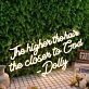 The Higher The Hair The Closen To God Dolly Neon Sign