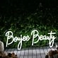 Boujee Beauty White Neon Sign