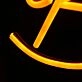 Bitcoin Is Perfect Orange Neon Sign