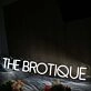 The Brotique White Neon Sign