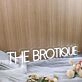 The Brotique White Neon Sign