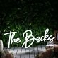 The Becks White Neon Sign