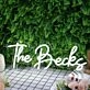 The Becks White Neon Sign