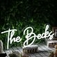 The Becks White Neon Sign