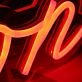 Nixon Orange Neon Sign