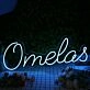 Omelas Blue Neon Sign