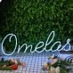 Omelas Blue Neon Sign