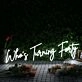 Who's Turning Forty White Neon Sign