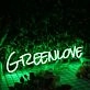 Green Love Neon Sign